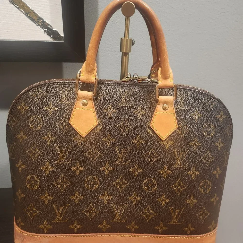 Louis Vuitton Brown Monogram Satchel